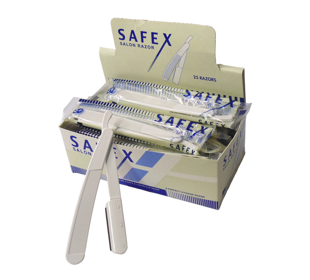 Barber razor, single use (box of 25)