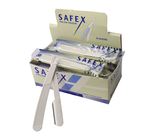 Barber razor, single use (box of 25)