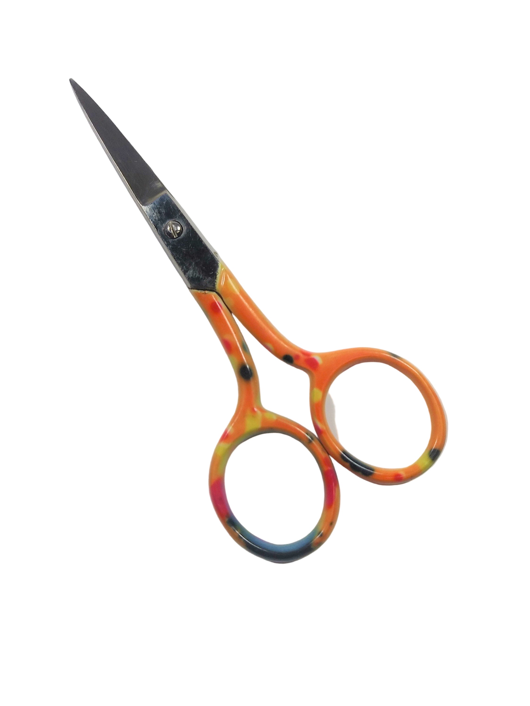 Needle-point scissors edge