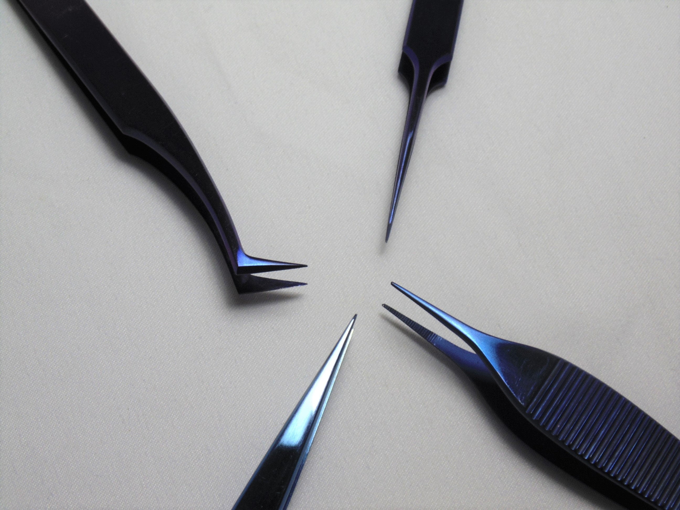 Titanium Tweezers Set