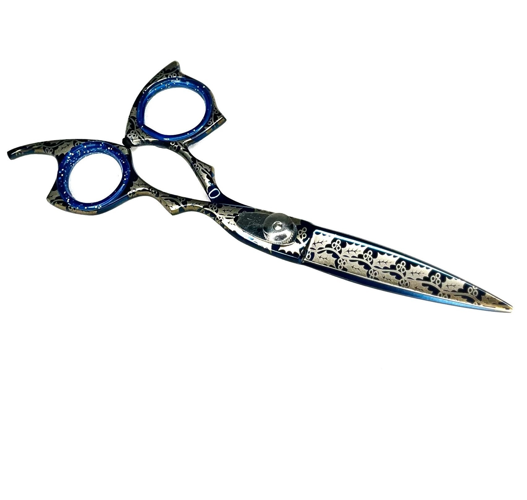 Blue Floral Shear Japanese